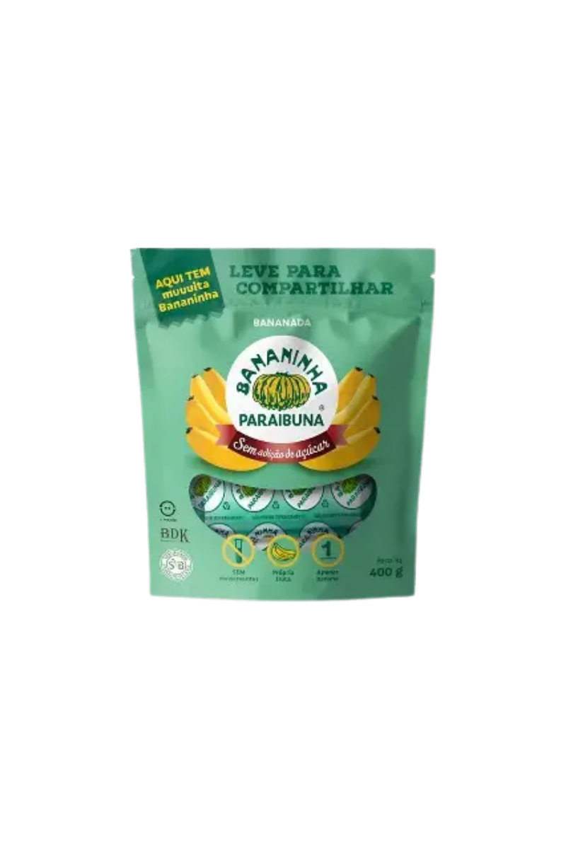 BANANINHA PARAIBUNA SEM ZUCCHERO – 200 g