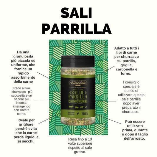 Sale Parrilla + Chimichurri - 500 g