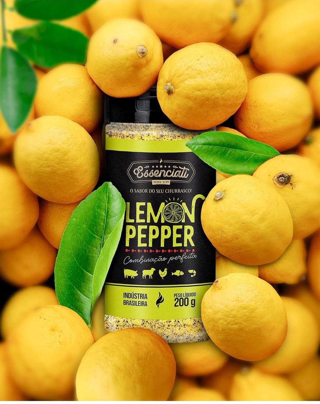 Essência de Limão e Pimenta - 180 g