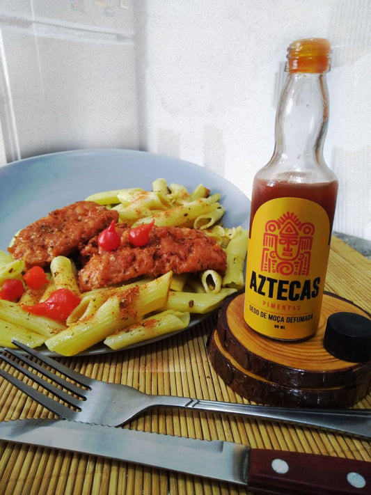 PEPERONCINO ''DEDO DE MOCA'' AFFUMICATO ARTIGIANALE, SALSA DI PEPERONCINO - 60ml