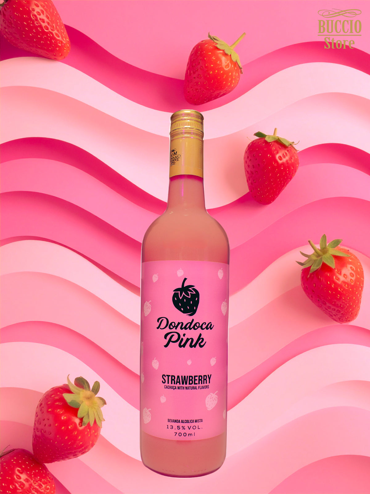 Crema di Liquore alle Fragole Dondoca Pink – 700ml