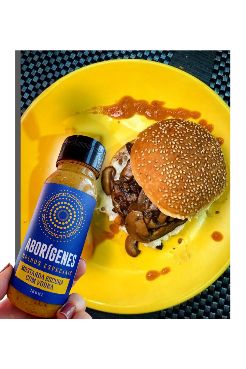MOSTARDA RÚSTICA COM VODCA, MOLHO GOURMET – 180g