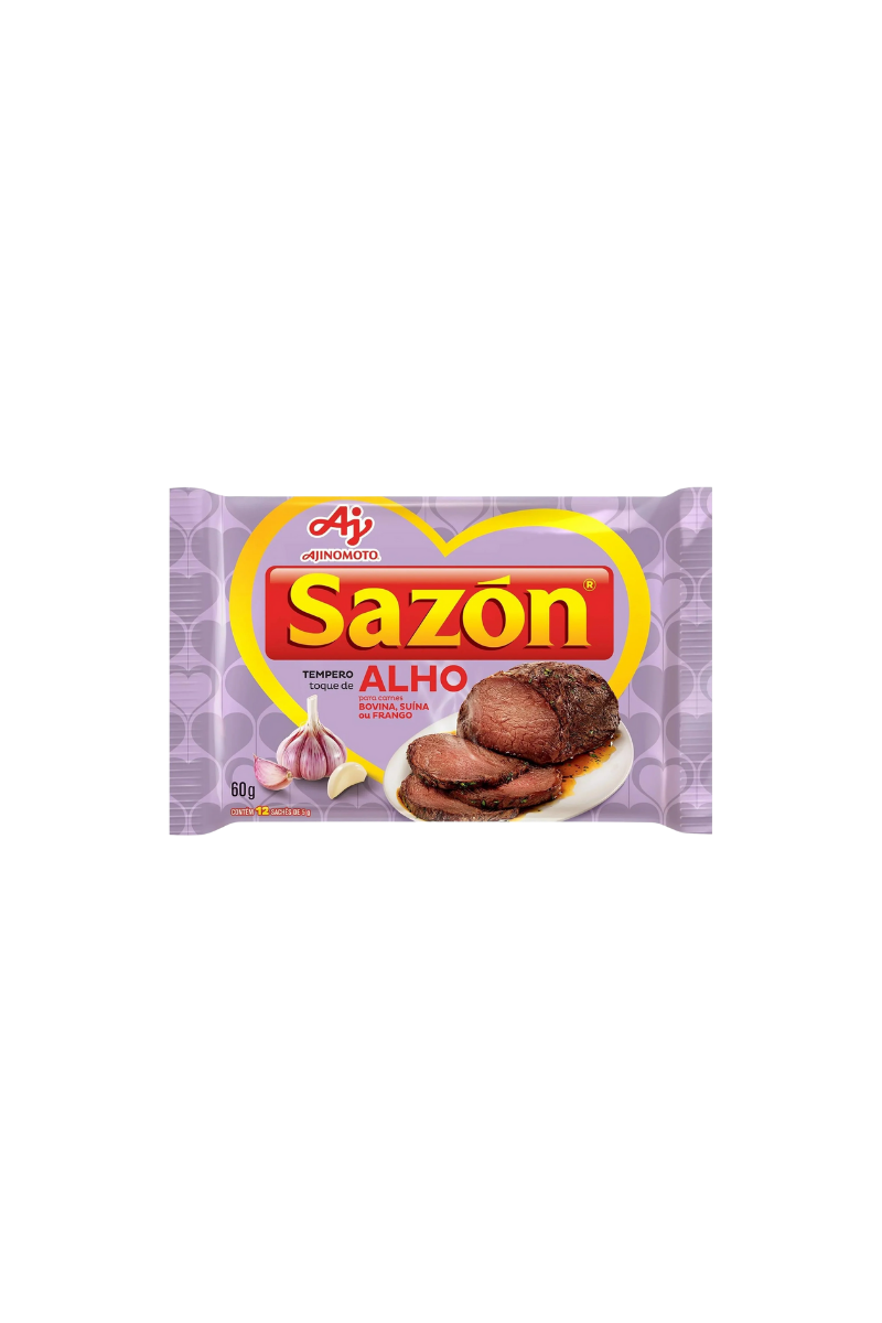 Tempera Sazon Pronto Alho – 60 g