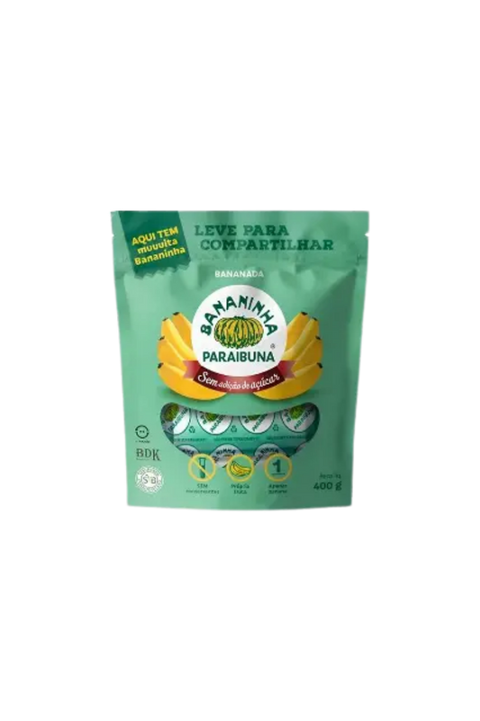 BANANINHA PARAIBUNA SEM ZUCCHERO – 200 g