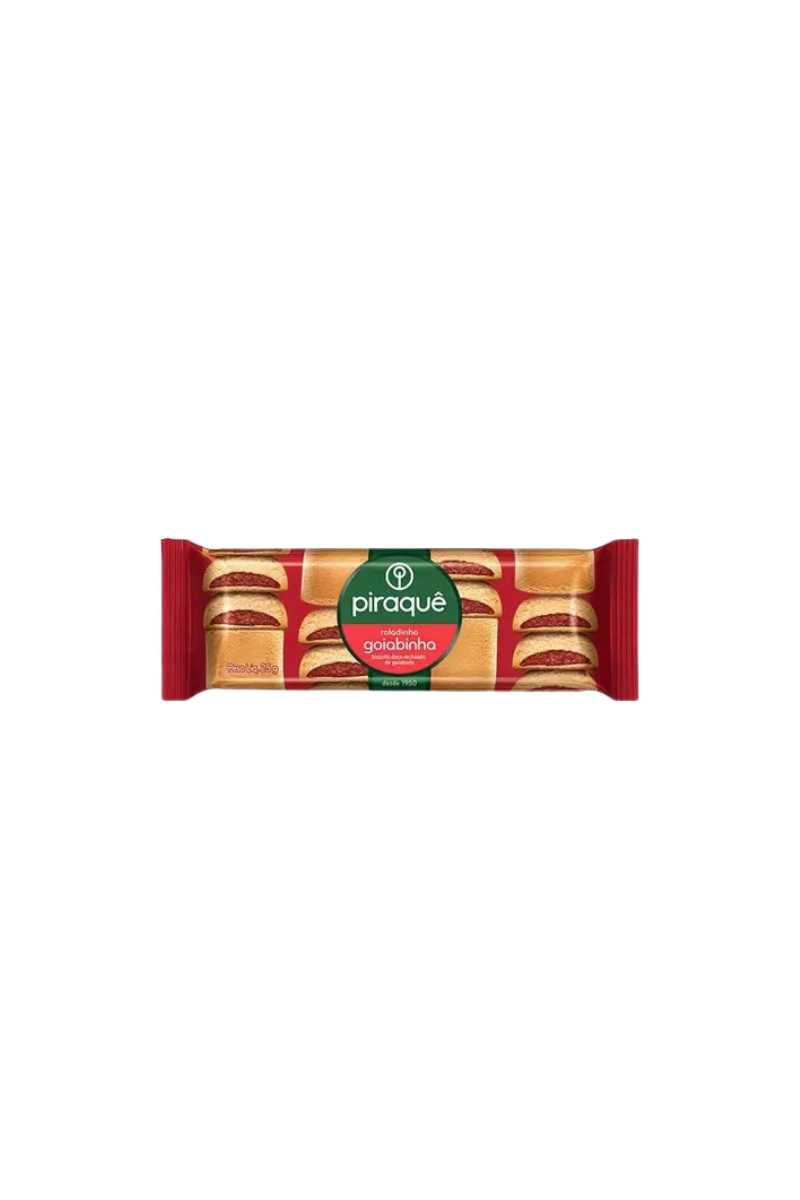 Biscoito Roladinho Goiaba Piraquê – 75 g