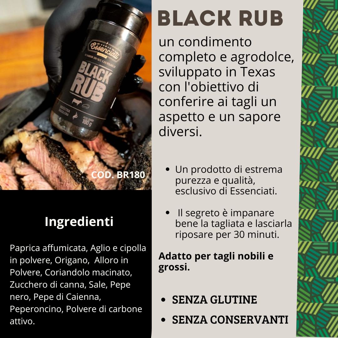 Black Rub - 180 g