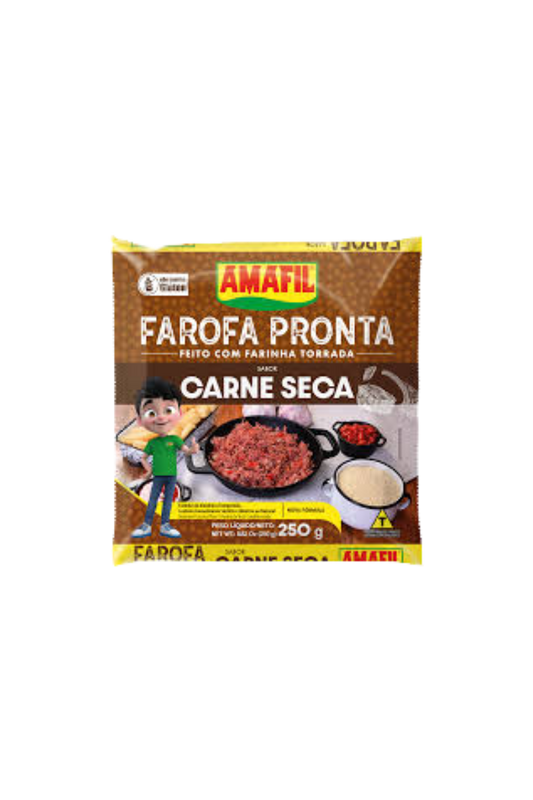 FAROFA DI MANDIOCA ALLA CARNE SECCA AMAFIL – 250 g