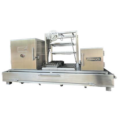 Fortuna - PARRILLA ARGENTINA CON FORNO 100% IN ACCIAIO INOX 304