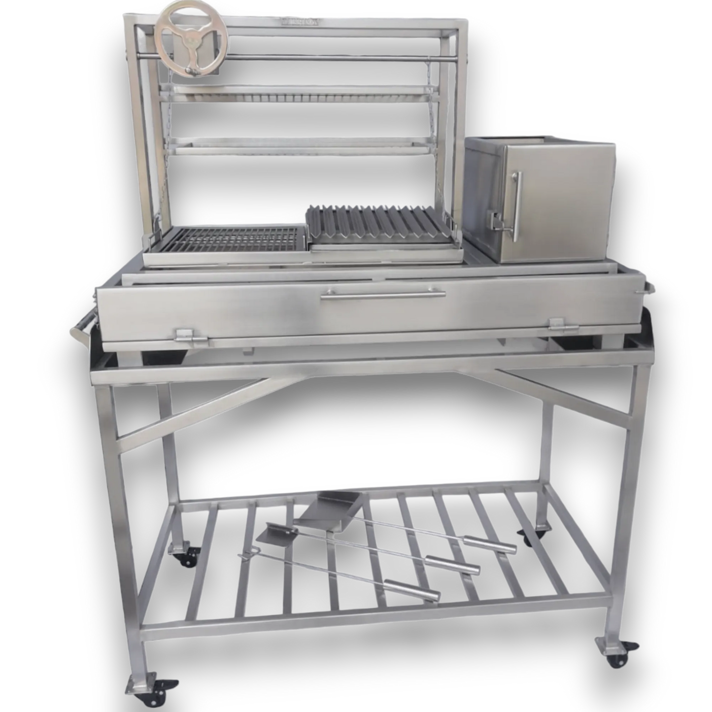 Fortuna - PARRILLA ARGENTINA CON FORNO 100% IN ACCIAIO INOX 304