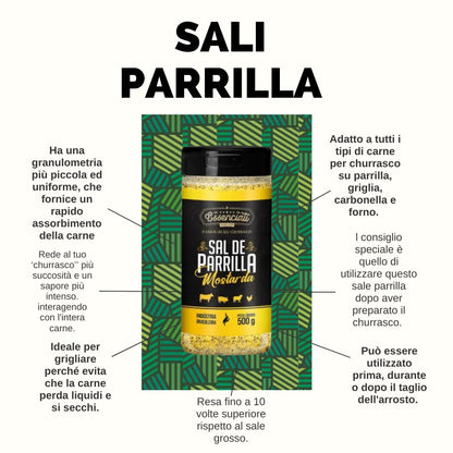 Sale Parrilla alla Senape - 500 g