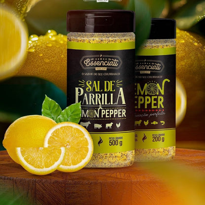 Salt Parrilla + Lemon Pepper - 500 g