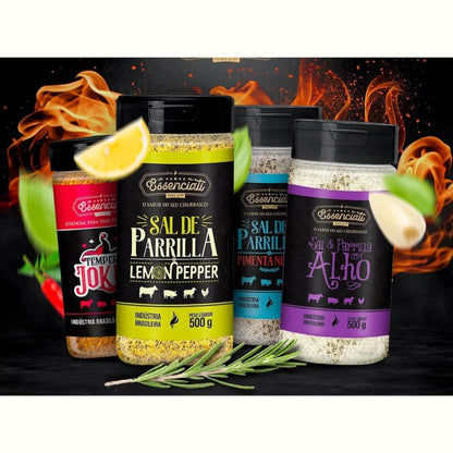 Salt Parrilla + Lemon Pepper - 500 g