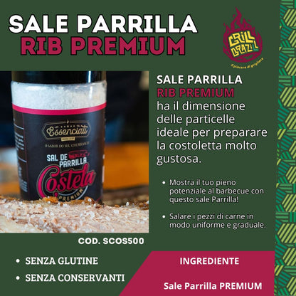 Sale di Parrilla Rib Premium – 500 g