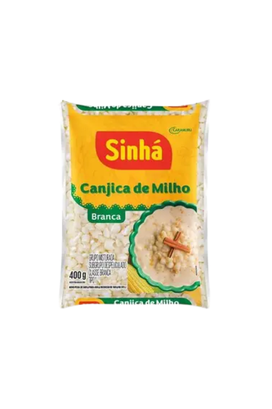 Milho para Canjica Branco Sinha – 400 g