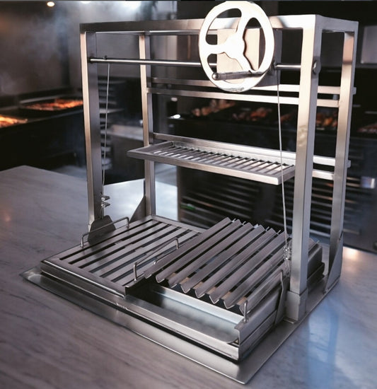 Oklahoma - GRIGLIA PER BARBECUE CON ALZATA ANTERIORE