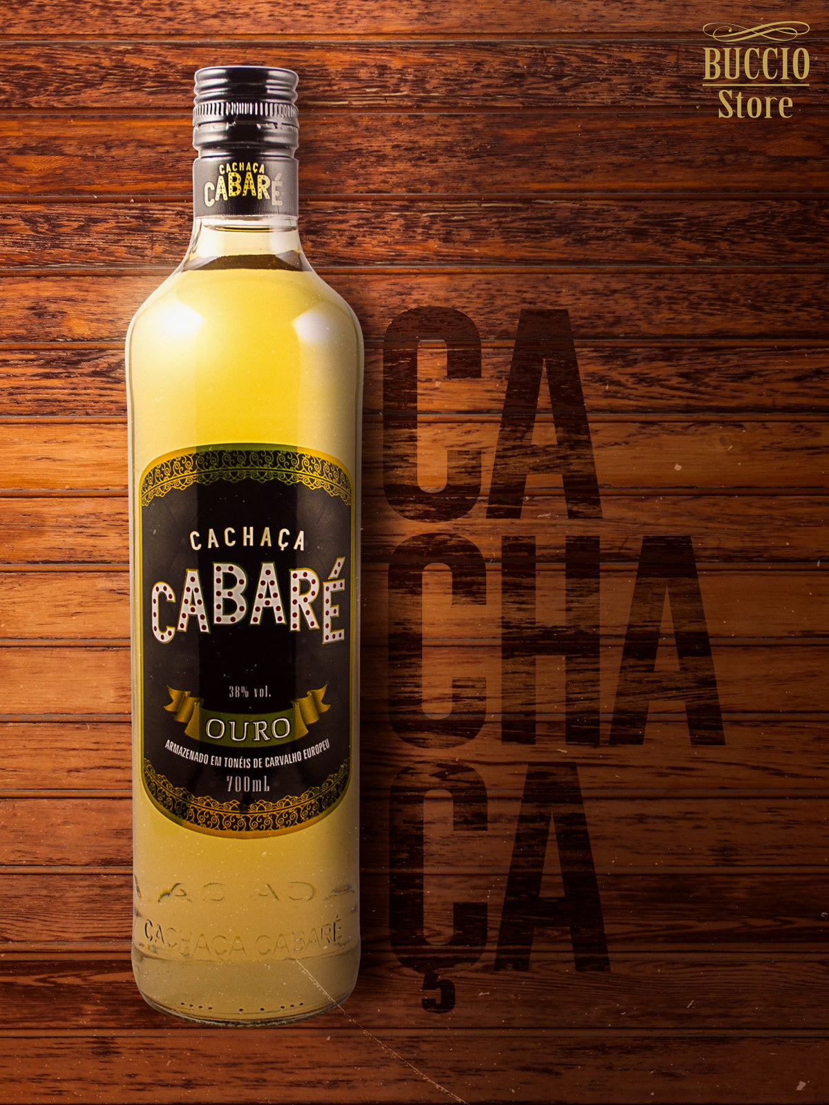 Cachaça Cabaré Oro – 1L