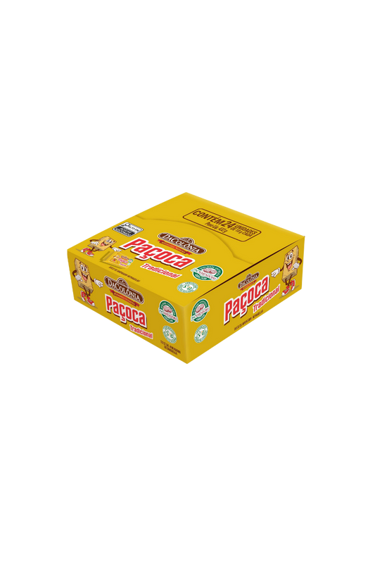 Paçoca Retangular Dacolonia – 432 g