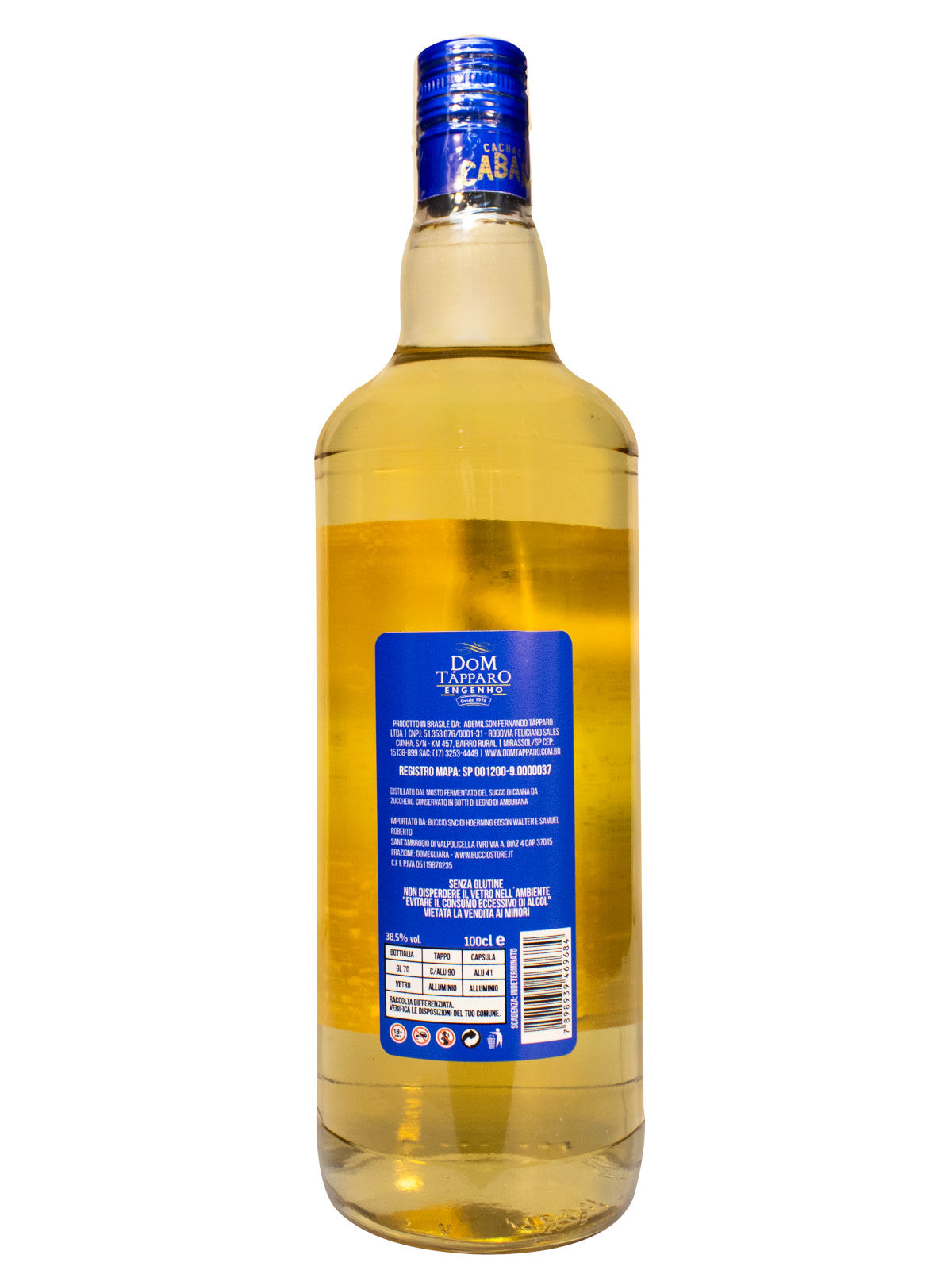 Cachaça Cabaré Amburana – 1L