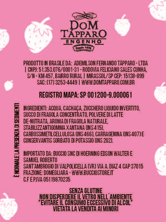 Crema di Liquore alle Fragole Dondoca Pink – 700ml